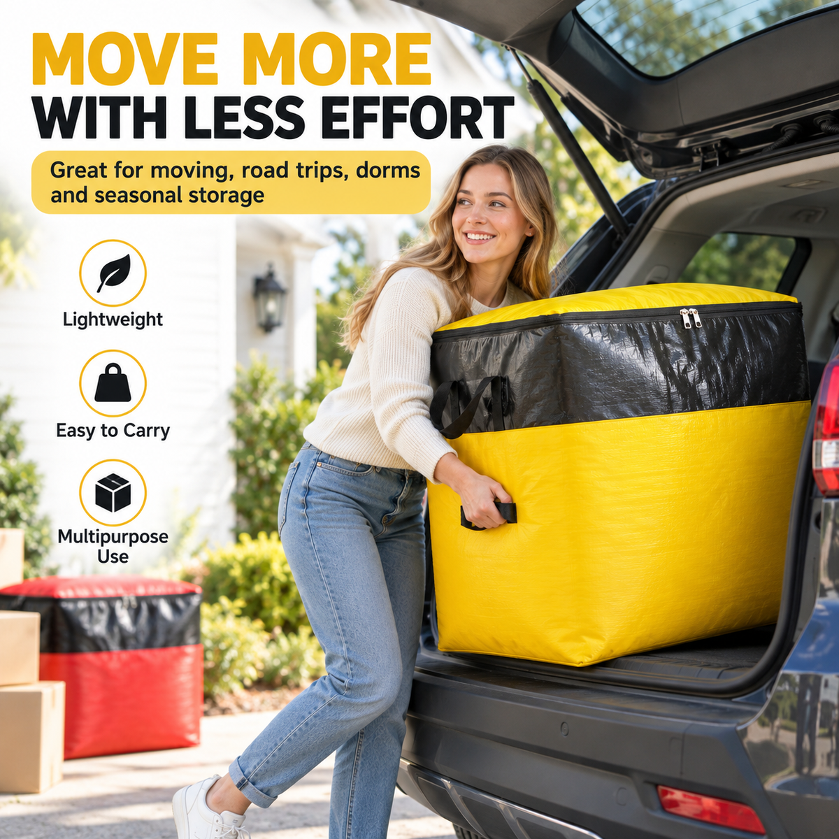 π Waterproof Storage & Moving Bag β Store More, Organize Better, Move Easier π¦