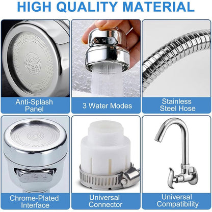 Anti-Splash Sink Faucet Extender