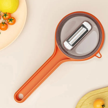 🔥Christmas Limited-Time Offer: 50% OFF!!!🔥Hot Sale Deals-Multifunctional Peeler with Debris Storage Bucket