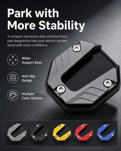 Motorcycle Kickstand Foot Side Stand Extension Pad