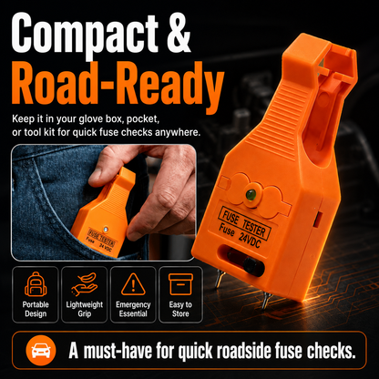 ⚡ 2-in-1 Car Fuse Tester & Puller – 🔍 Quick Check, 🔧 Easy Removal, 🚗 Roadside Ready
