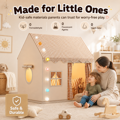🏡 Kids’ Dream Playhouse Tent | ✨ A Cozy Hideaway for Reading, Playing & Imagination 🎁