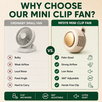 📢📢50% OFF !! ⏰ Bladeless Fan – Ultra-Light & 1.5h Fast Charge ⚡🌀