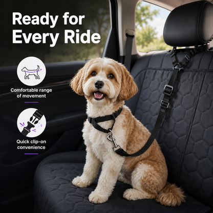 ❤️‍🔥New Hot Selling🔥Buy 2 Get 1 Free🔥 2-in-1 Dog Car Seat Belt & Walking Leash