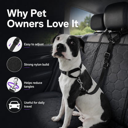 ❤️‍🔥New Hot Selling🔥Buy 2 Get 1 Free🔥 2-in-1 Dog Car Seat Belt & Walking Leash