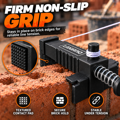 🧱 Adjustable Brick Line Clip – Fast, Precise Masonry Alignment Without Tools 🔧📏