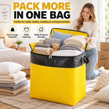 🏠 Waterproof Storage & Moving Bag – Store More, Organize Better, Move Easier 📦
