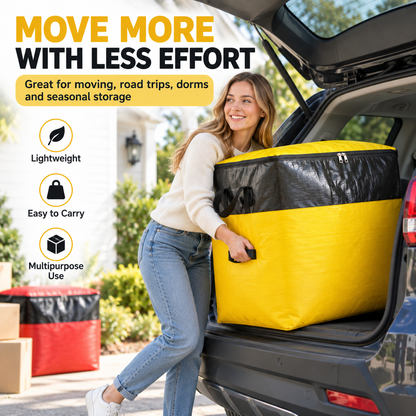 🏠 Waterproof Storage & Moving Bag – Store More, Organize Better, Move Easier 📦
