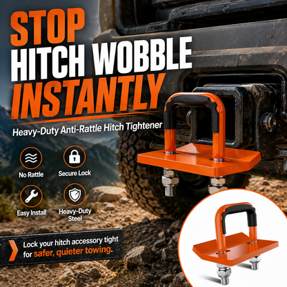 🔩 Heavy-Duty Anti-Rattle Hitch Tightener | 🚙 Stop Wobble & Rattle for a Safer, Quieter Tow