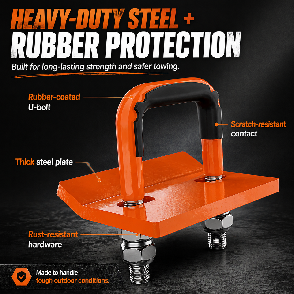 🔩 Heavy-Duty Anti-Rattle Hitch Tightener | 🚙 Stop Wobble & Rattle for a Safer, Quieter Tow