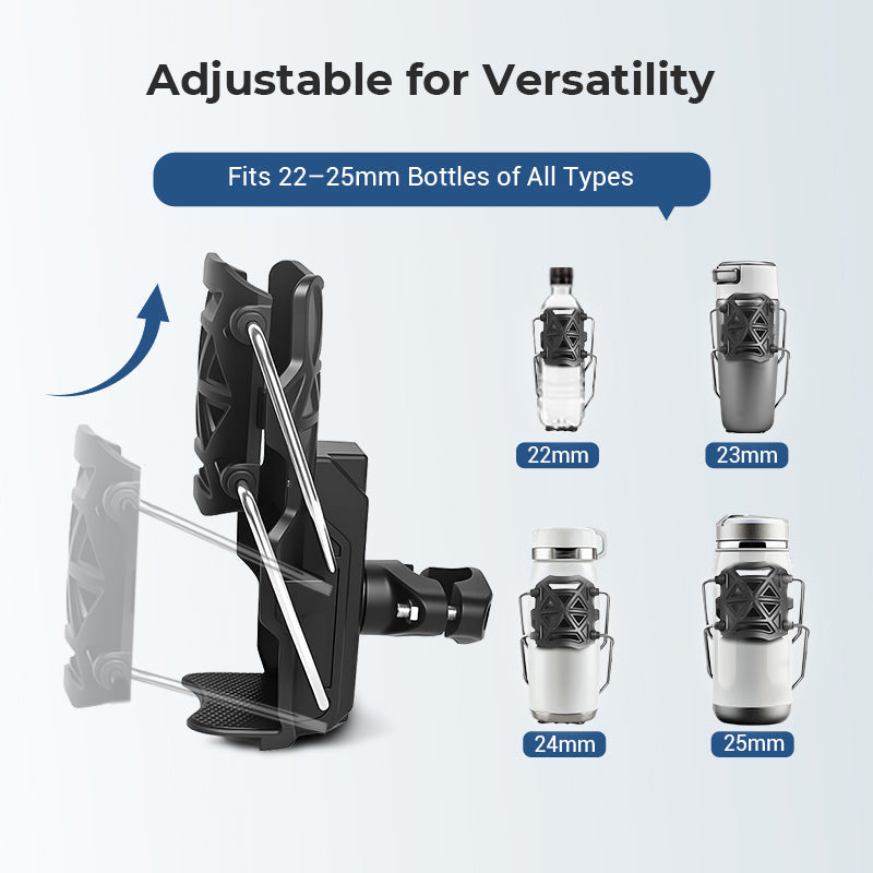 🎁 Limited-time promotional bundle 🔥Adaptive Cycling Bottle Holder and Cleaning brush