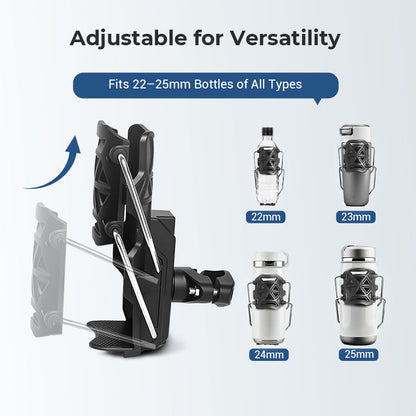 🎁 Limited-time promotional bundle 🔥Adaptive Cycling Bottle Holder and Cleaning brush