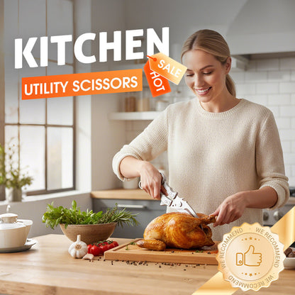 Detachable Kitchen Poultry Bone Scissors