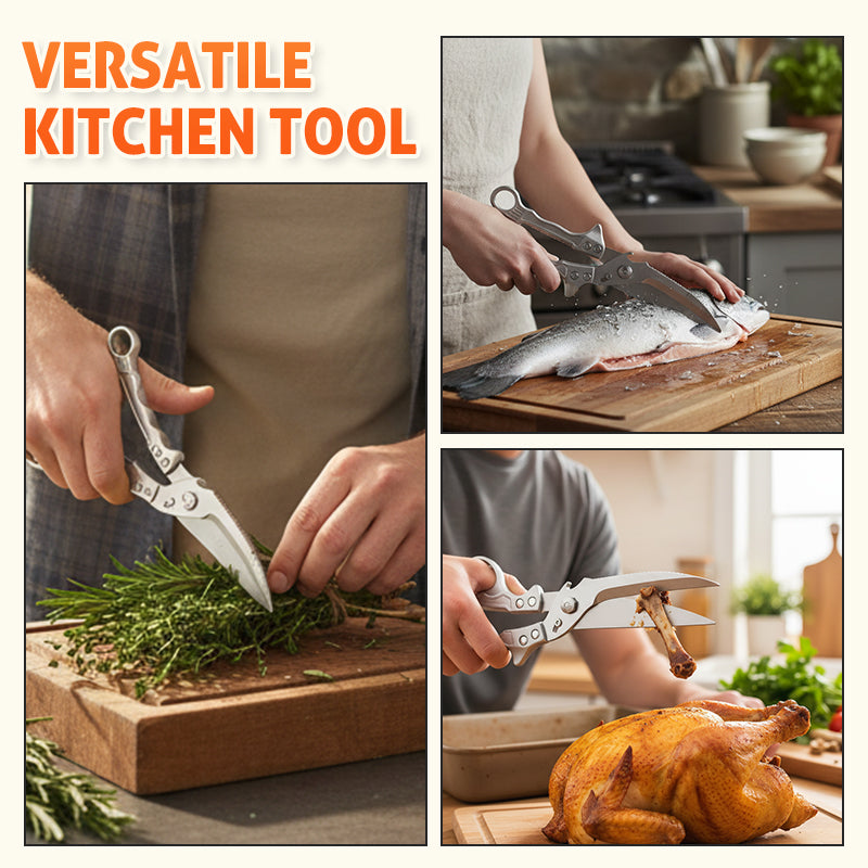 Detachable Kitchen Poultry Bone Scissors