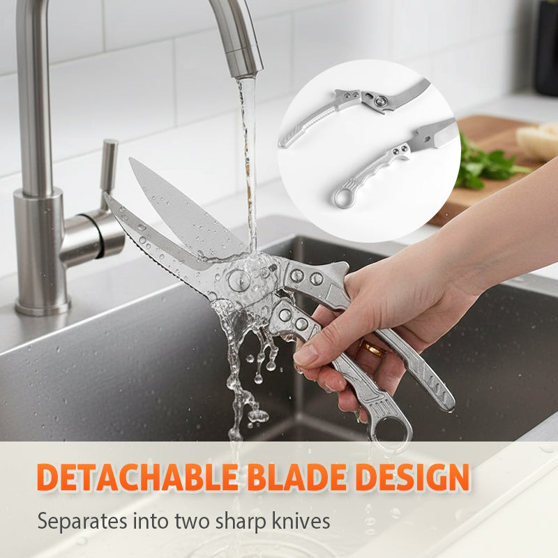 Detachable Kitchen Poultry Bone Scissors
